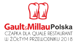 cap in the yellow guide Gault and Millau Polska 2017