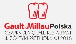 czapka w żółtym przewodniku Gault and Millau Polska 2017