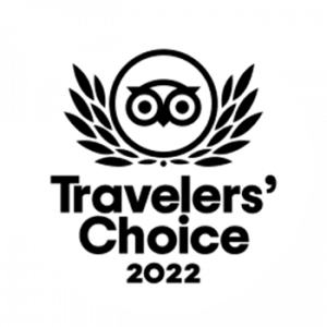 logo czarne Travelers Choice 2022