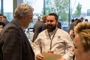 Kucharz łódzkiej restauracji Quale w jury Gelato World Tour