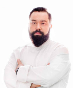 Kucharz restauracji Quale Szymon Stach
