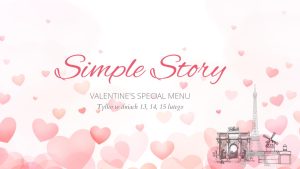 Specjalne menu walentynkowe w Quale